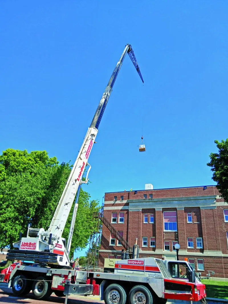 Courthouse roof replaced again after installation issues