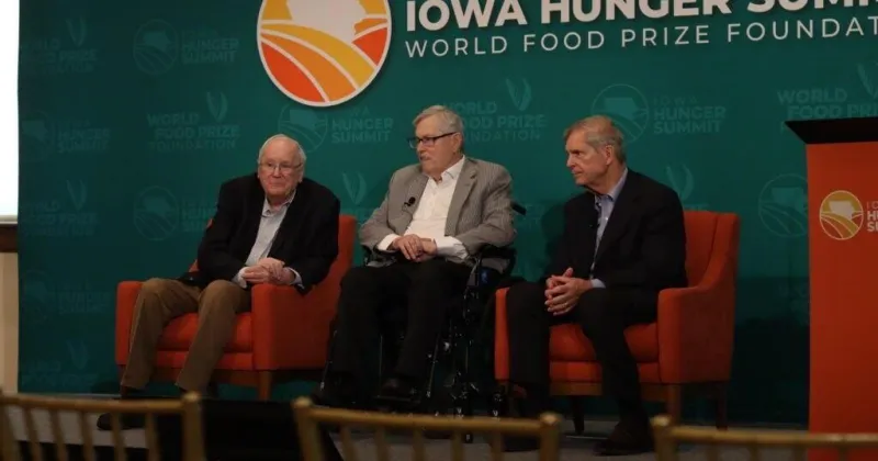 Past and present World Food Prize leaders say solving hunger brings people together