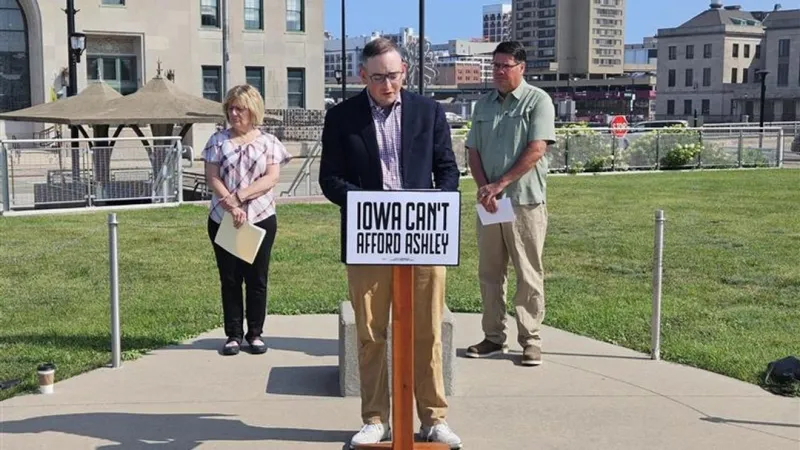 Democrats, Hinson campaign clash over health care record in Iowa's race for U.S. Senate