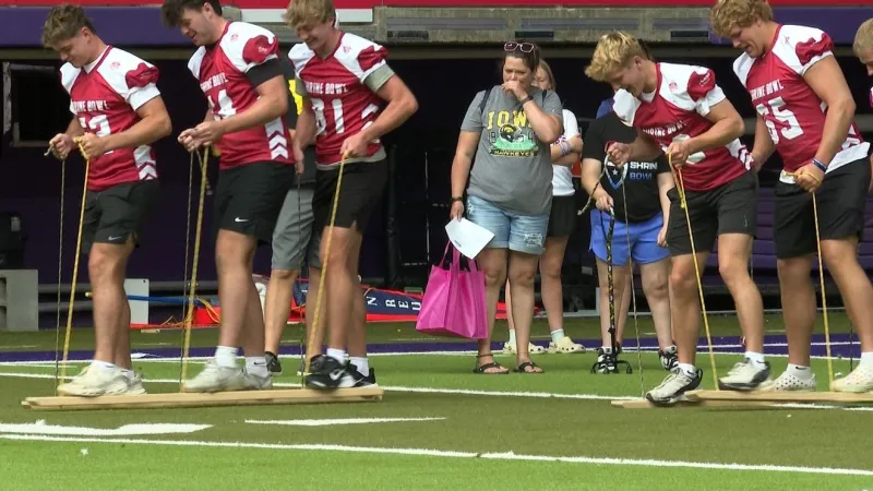 Iowa Shrine Bowl marks 54th year, raising support for Shriners Children's patients