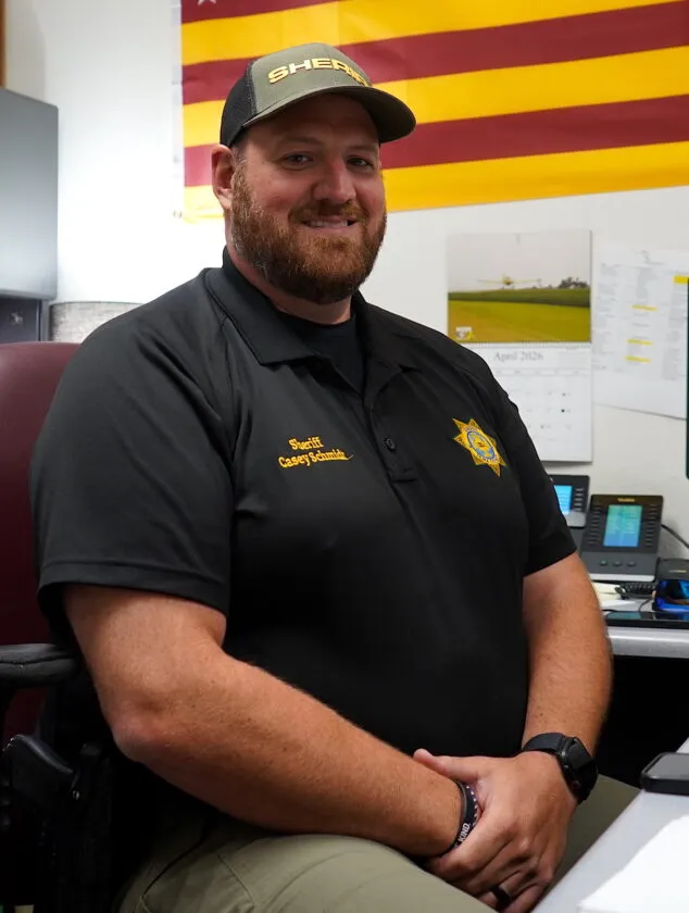 Tama County Sheriff Casey Schmidt seeks to recognize strong character, everyday actions through new Be the Example program