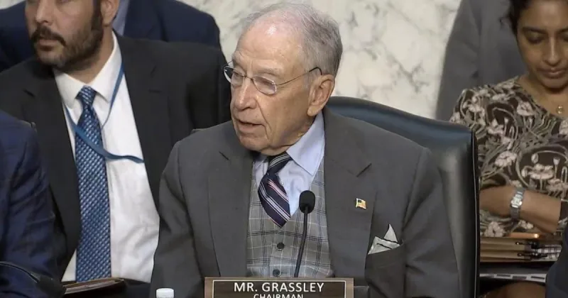 US Senate Judiciary holds over vote on AG as Chuck Grassley slams Democrats