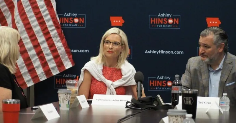 Sen. Ted Cruz calls for regulating kids' use of AI chatbots at Hinson campaign event