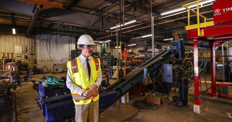 UNI's Metal Casting Center partners with METAL to provide training for K-12 students, professionals