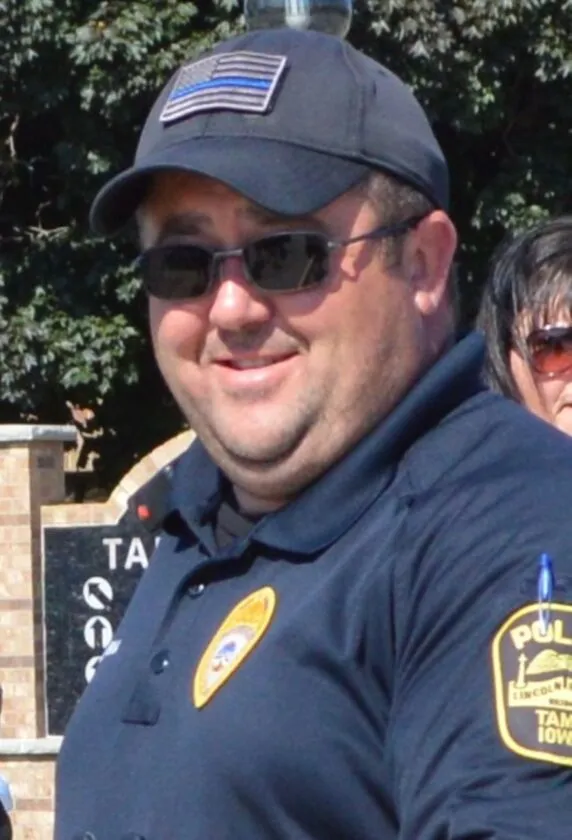 Tama Police Chief Jason Bina announces resignation to 'focus on family and health'