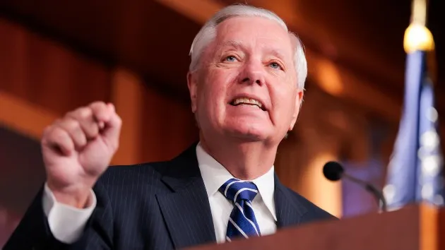 A true American original': Trump eulogizes Sen. Lindsey Graham at Washington funeral