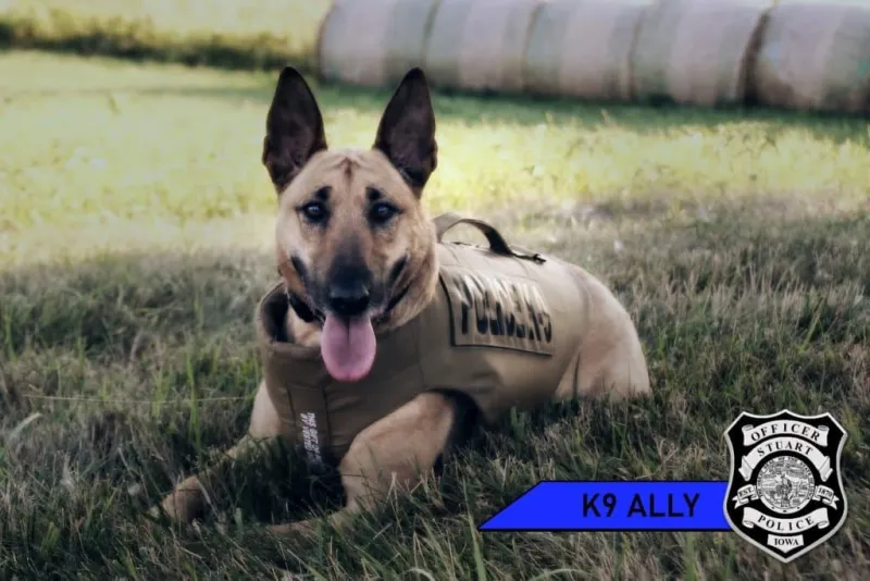 Stuart Police K9 "ALLY" & Officer Daniel Irving assist in a federal drug & firearms case