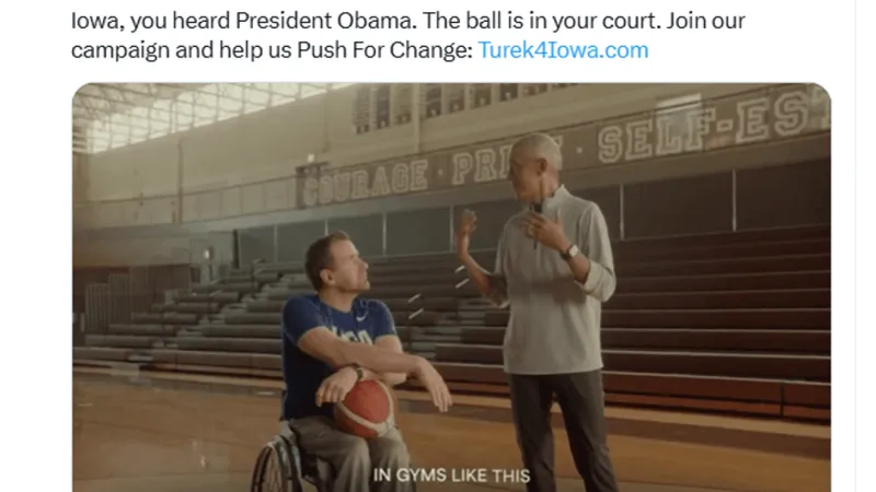 Former President Barack Obama endorses Josh Turek for Senate