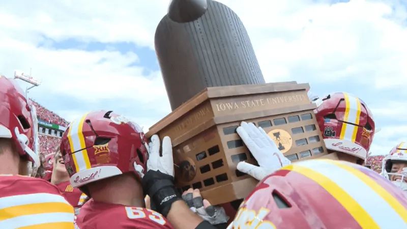 Iowa, Iowa State agree to extend Cy-Hawk football rivalry through 2031