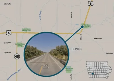 Iowa DOT asks for input on a planned bridge replacement on U.S. 6 over Turkey Creek in Cass County