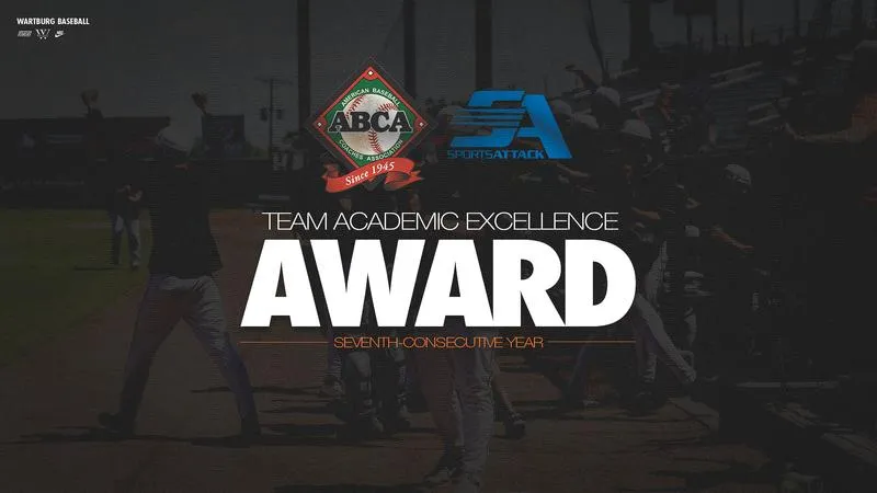 Wartburg Baseball Tabs Seventh-Straight ABCA Team Academic Excellence Award