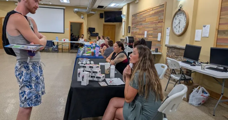 North Iowa organizations host outreach event to connect with unhoused population