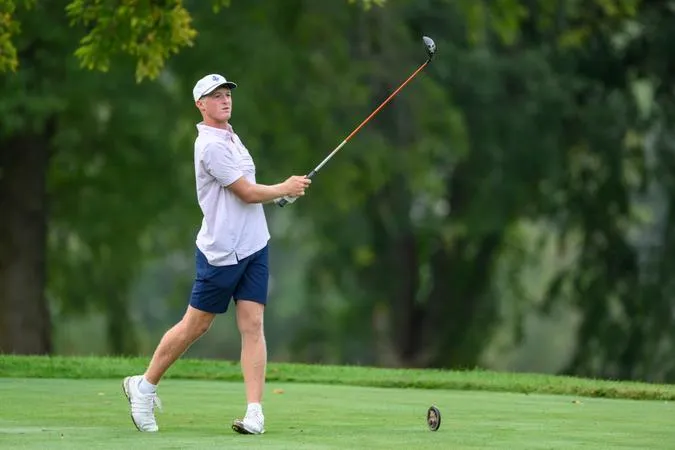 Weissenburger Tabbed Cobalt Golf All-American Scholar