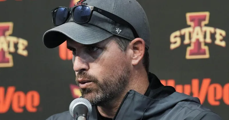 ISU's Jimmy Rogers gives backup QB, injury updates after first fall practice