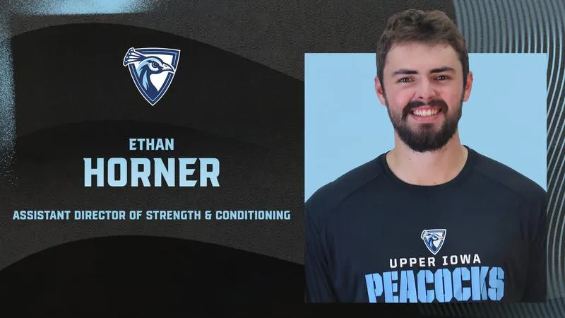 Ethan Horner named Assistant Director of Strength and Conditioning for Peacock Athletics