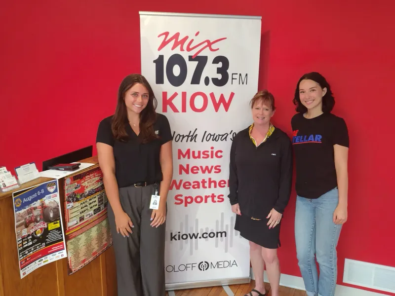 Hancock County Economic Development Executive Director Jill Kramer w/Amanda Bierle & Morgan Krein/Friday August 7th