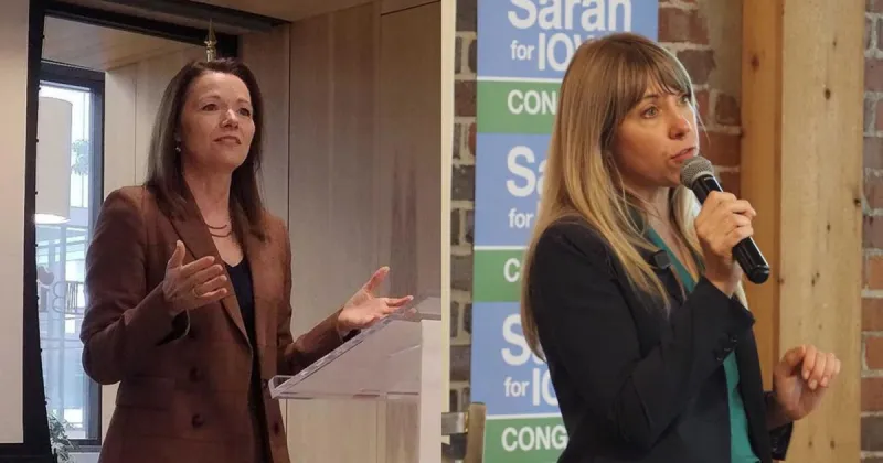 Democrats in Iowa's competitive 1st, 3rd Districts release first campaign ads of 2026