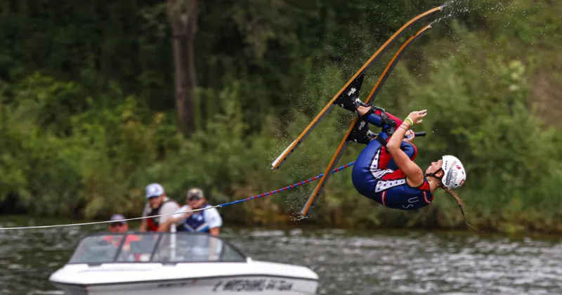 Waterhawks host Division 1 Show Ski National Championships at Evansdale's Eagle Lake