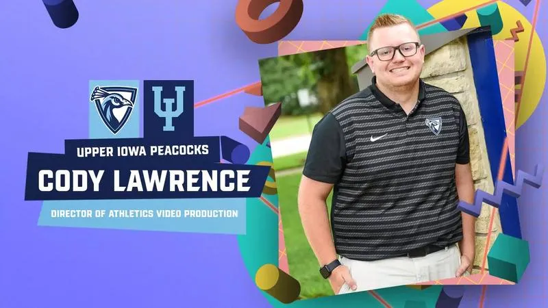 Cody Lawrence transitions to Upper Iowa Athletics as Director of Video Production