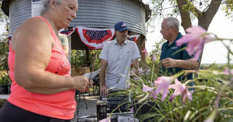 The Reframe | What to know about Mike Naig visiting Hillsdale Lily Garden