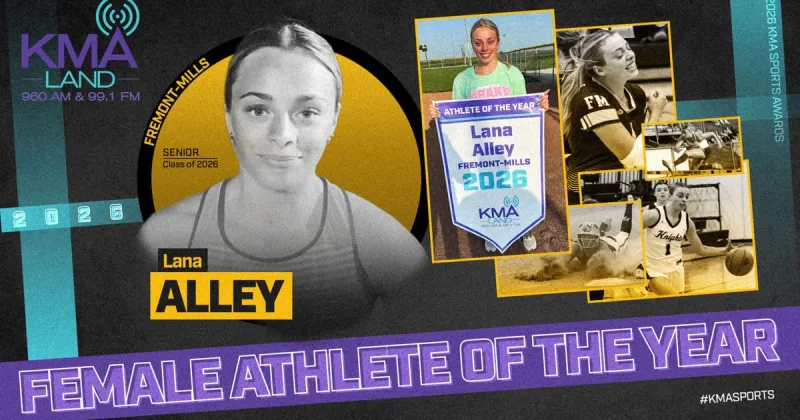 Fremont-Mills' 'adrenaline junkie' Alley claims KMAland Female Athlete of the Year