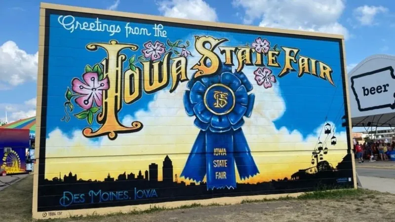 Rain delays some Iowa State Fair events as storms soak Des Moines