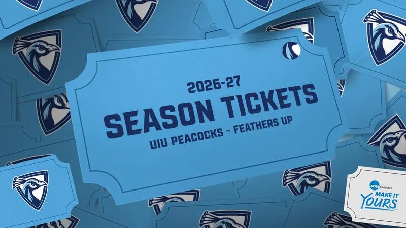 2026-27 Season Tickets Available for Peacock Athletics