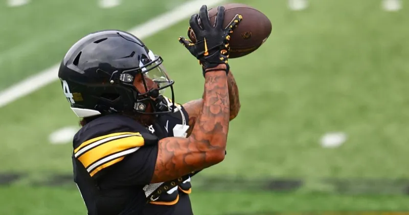 How Iowa prepared transfer wide receivers for Big Ten play