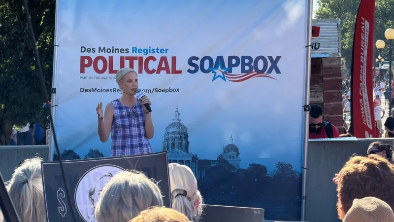 Hinson speaks during Veterans day at the fair, says more still left to do in D.C.