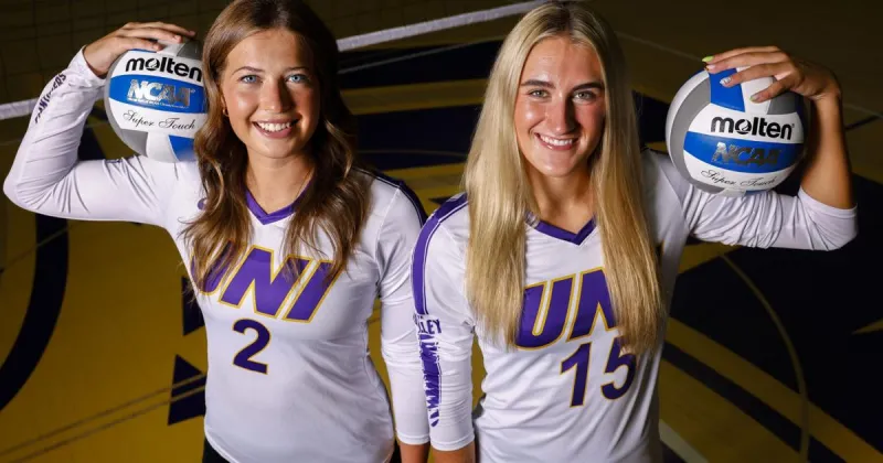 College Volleyball: Four-time defending champ UNI -- deep, talented