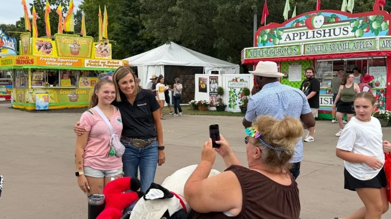 One-on-one: Reynolds looks back as she attends her final fair as governor