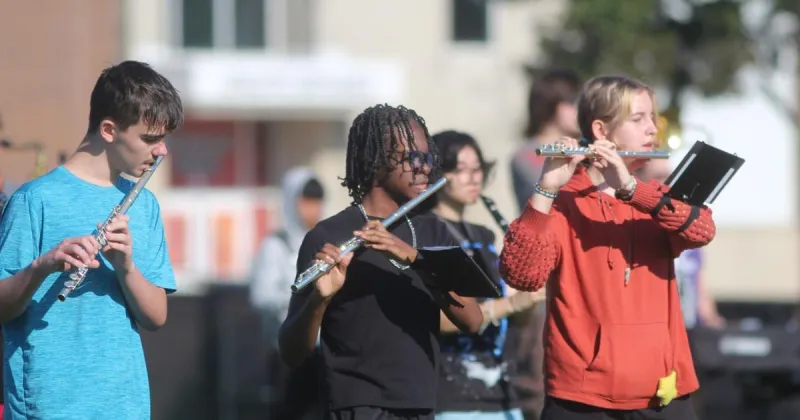 Marching camps help Cedar Valley high school bands kick off season