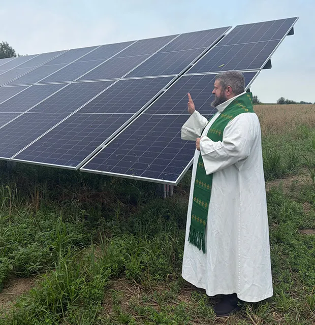 Parish soaks up the power of solar energy