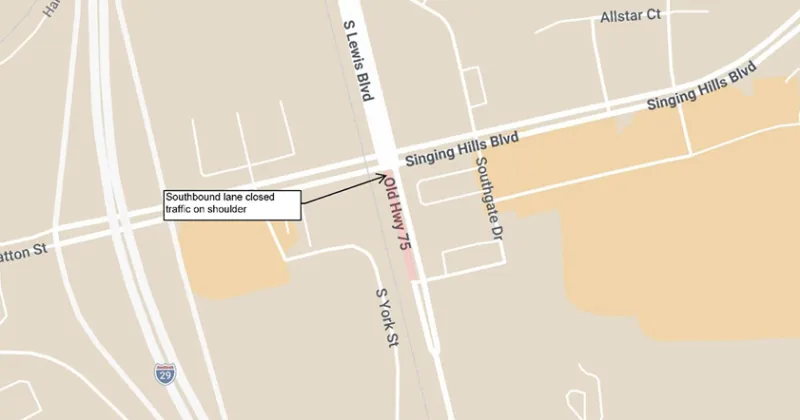 South Lewis Blvd. lane closure announced