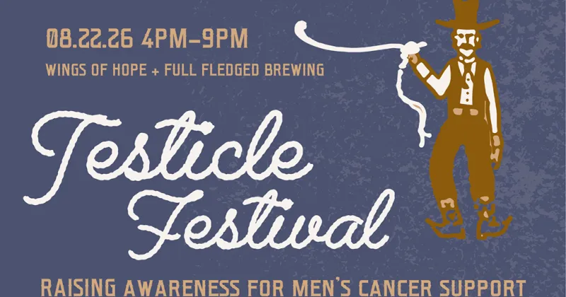 Wings of Hope invites community Saturday to second annual Testicle Festival