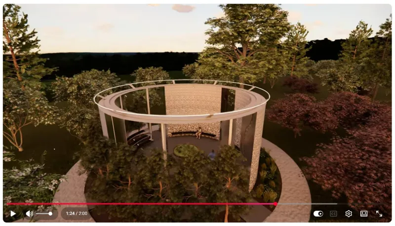 Water-quality sculpture takes shape at Water Works Park
