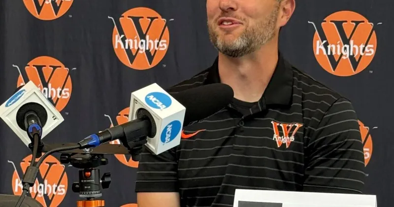 Why did Wartburg football schedule last year's two national finalists?