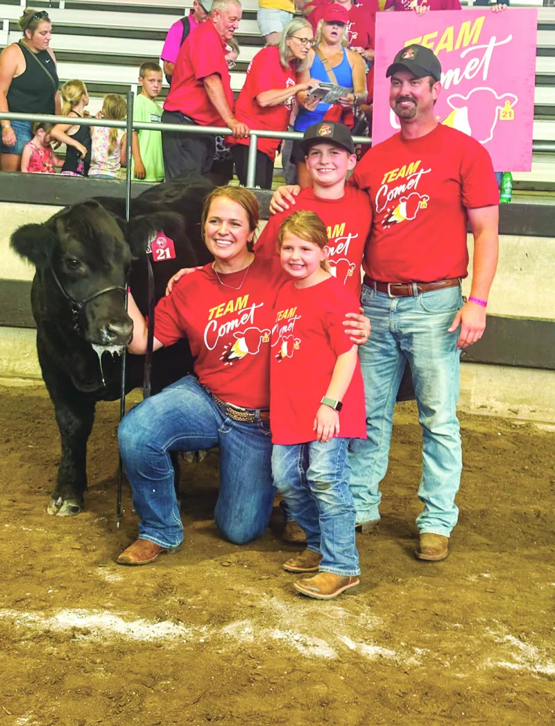 Cordrays win Champion Showman, raise over 23K at Governor's Charity Steer Show