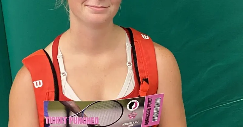 Schwabe confident, performing well early in senior tennis season