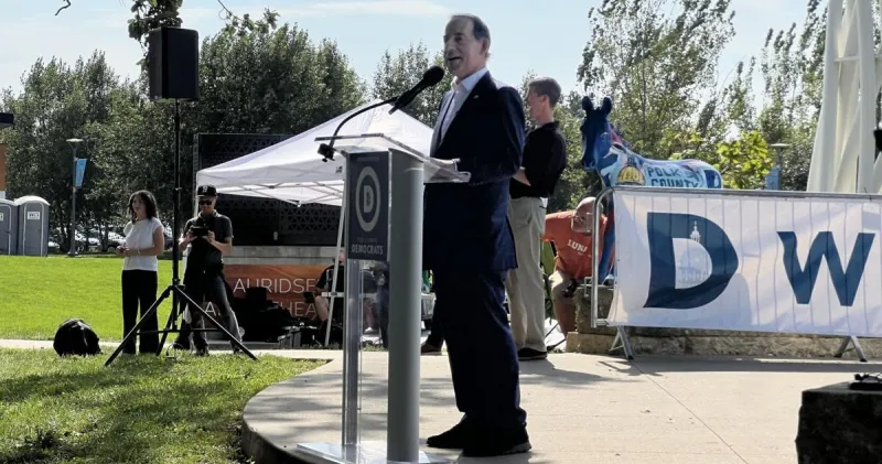 Iowa Democratic candidates make their cases at Polk County Steak Fry fundraiser
