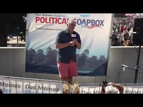 Chris Jones Speaks At The Soapbox
