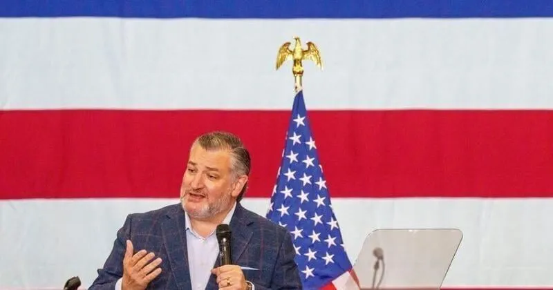 Ted Cruz says to elect Ashley Hinson to 'Make Chuck Schumer Cry Again'