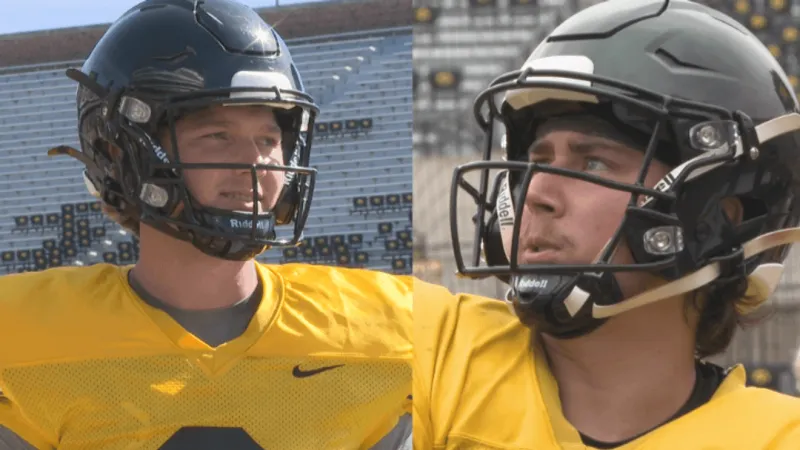 No starting quarterback named for Iowa ahead of Saturday's season opener