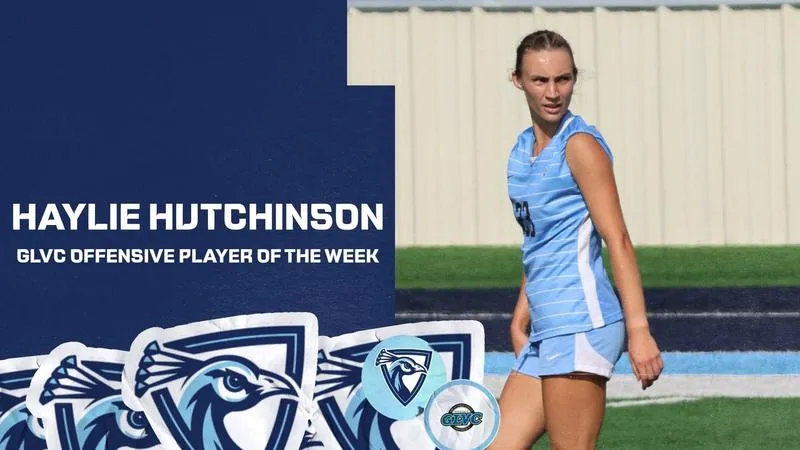 Hutchinson picks up program's first GLVC Offensive Player of the Week award