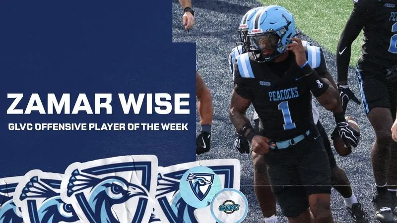 Wise wins first GLVC Offensive Player of the Week award for the 2026 season