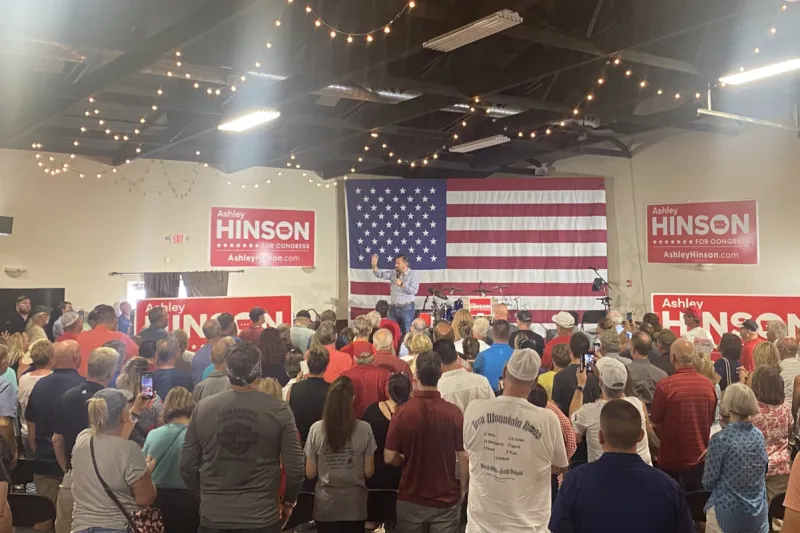 'These people are certifiable': Ted Cruz complains of 'communists and Islamists' taking over at Hinson event in Clive