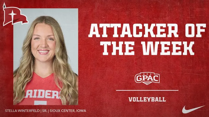 Winterfeld Selected as GPAC Attacker of the Week
