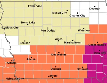 Heat Advisory Covers Large Part of Our Area