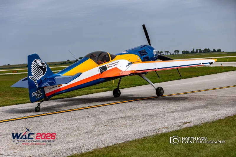 Brazilian Pilot Says North Iowa Welcome Made World Aerobatic Championship Debut Special