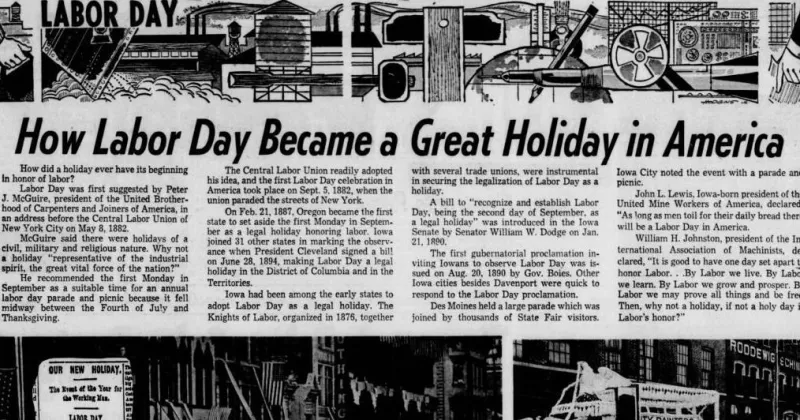 Throwback Thursday: What Labor Day meant then vs. now